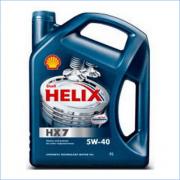 Масло SHELL HELIX HX7 5W-40 4л