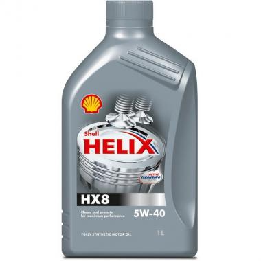 Масло SHELL HELIX HX8 5W-40 1л