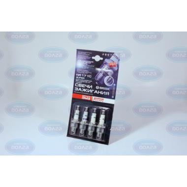 Свеча зажигания Brisk NR17 YC дв.402 (к-т 4шт.)