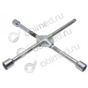 Ключ балонный 17x19х21x1/2 крестовой