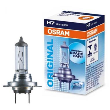 Лампа автомобильная галогеновая Н7 12V 55W (OSRAM)