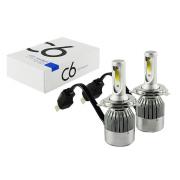 Лампа автомобильная светодиодная Н7 12V LED 36W/3800LM 6000K (к-т)