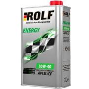 Масло моторное Rolf Energy SAE 10W40 API SL/CF п/синт. 1л жест. тара