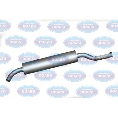 Глушитель ГАЗ-3308,3309 (с трубами) 245ДВ (ГАЗ)