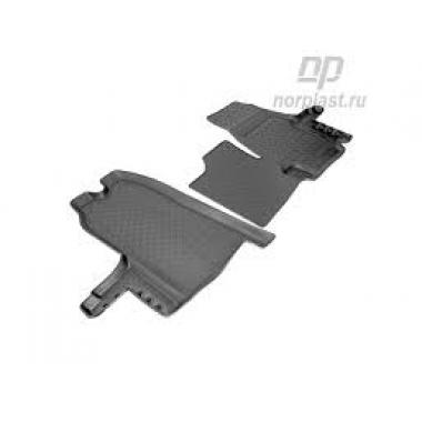 Коврики салона (полиуретан) Ford Transit 2006-2013 (Norplast)