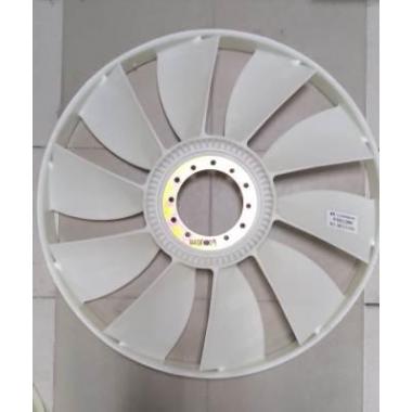 Крыльчатка вентилятора 10 лопастей D=640 mm F2000 F3000 SHAANXI HOWO FOTON
